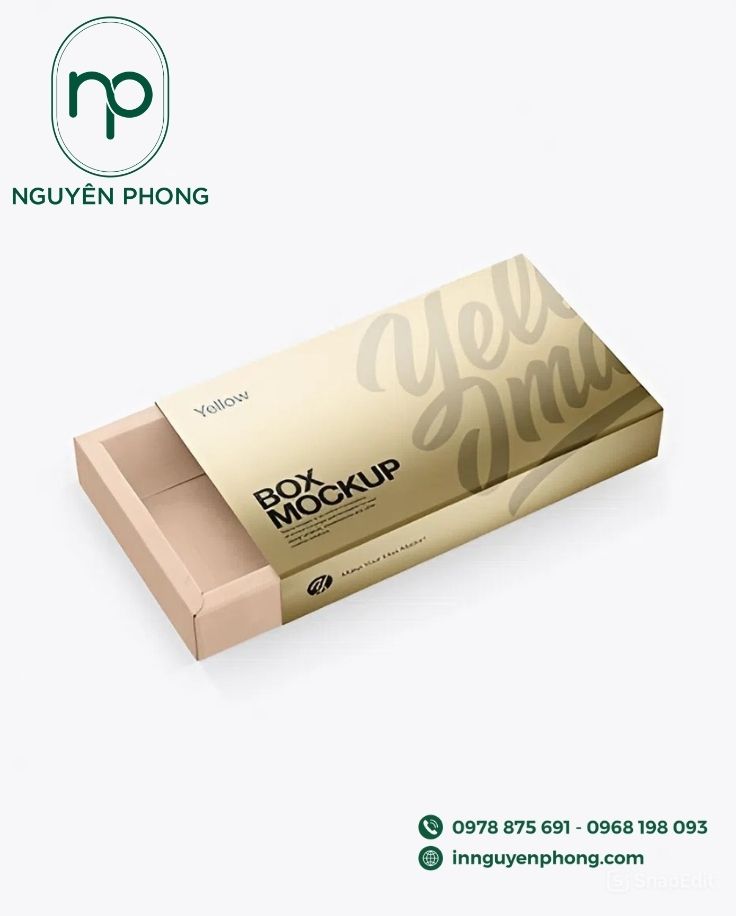 In hộp metalize đựng quà